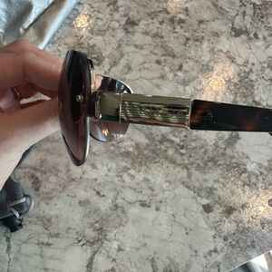 Nautica Tortoise & Gold Women's Sunglasses - Brown Lenses